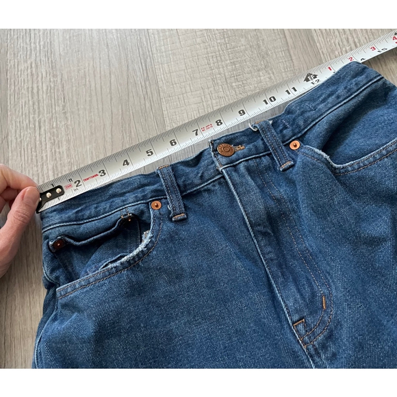 Madewell baggy straight raw hem ankle jeans size 28 - Picture 6 of 11